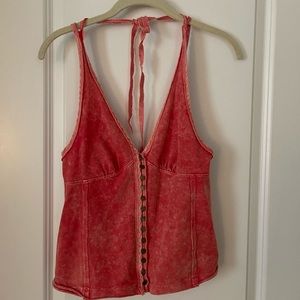 Free people tie tank